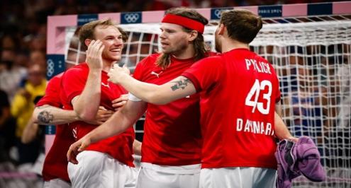 الرقصة الأخيرة.. لاندين وهانسن يقودان الدنمارك للفوز بذهبية أولمبياد باريس